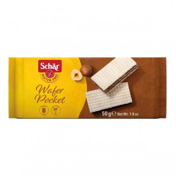 Schär | Wafer Pocket  wafelki orzechowe bezglutenowe 50g