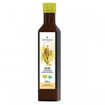 Moncana | Olej z zarodków kukurydzianych zimno tłoczony BIO  250ml