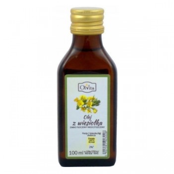 OlVita | Olej z wiesiołka tłoczony na zimno nieoczyszczony 100ml