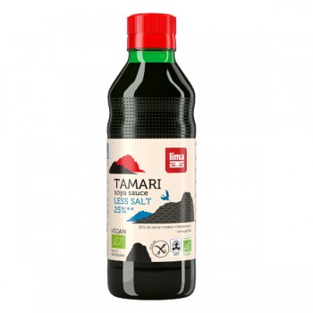 Lima | Sos Tamari 25% mniej soli BIO 250ml