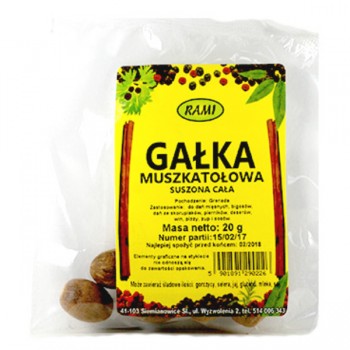 Rami | Gałka muszkatołowa cała 20g