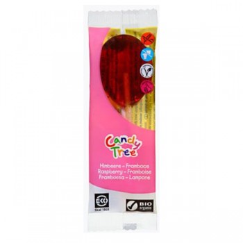 Candy Tree | Lizak smak malinowy BIO 13g