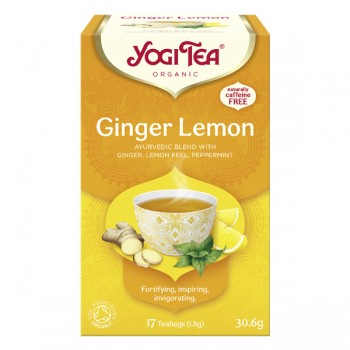 Yogi Tea | Herbata imbir cytryna BIO 17x1,8g