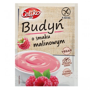 Celiko | Bezglutenowy budyń malinowy 40g