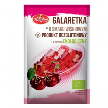 Amylon | Bezglutenowa galaretka wiśniowa BIO 40g