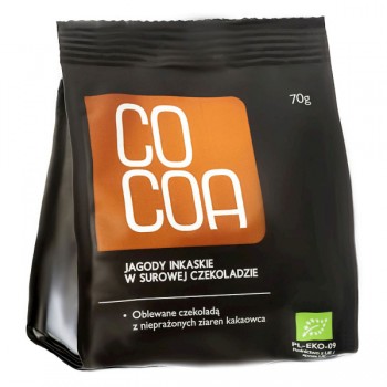 Cocoa | Jagody inkaskie w surowej czekoladzie 70g