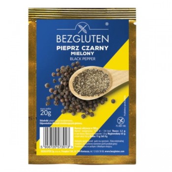 Bezgluten | Czarny pieprz bezglutenowy 20g