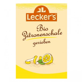 Lecker's | Skórka cytryny starta BIO 15g