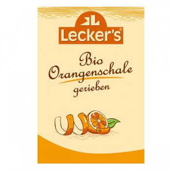 Lecker's | Skórka pomarańczy starta BIO 15g