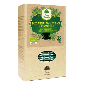 Dary Natury | Herbata z owocu kopru włoskiego BIO 25x2g