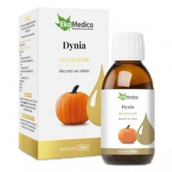 EkaMedica | Olej z pestek dyni tłoczony na zimno 100ml