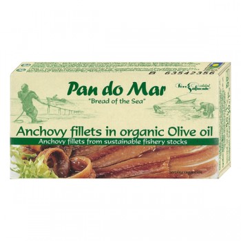 Pan do Mar | Anchois (sardele) w BIO oliwie z oliwek 50g