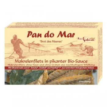 Pan do Mar | Makrela w BIO pikantnym sosie 120g