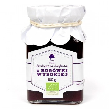 Dary Natury | Konfitura z borówki BIO 180g