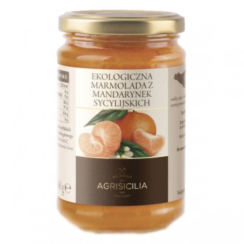 Agrisicilia | Marmolada z mandarynek sycylijskich BIO 360g