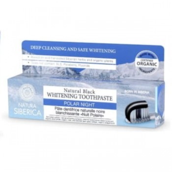 Natura Siberica | Pasta do zębów czarna wybielająca EKO 100g