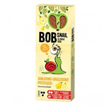 Eco-Snack | Bob Snail bezglutenowa przekąska jabłko-gruszka 30g