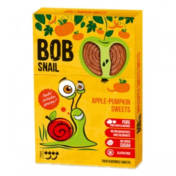 Eco-Snack | Bob Snail bezglutenowa przekąsk jabłko-dynia 60g
