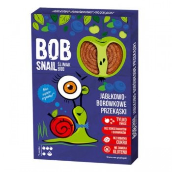 Eco-Snack | Bob Snail bezglutenowa przekąska jabłko-borówka 60g