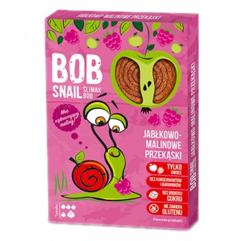 Eco-Snack | Bob Snail bezglutenowa przekąska jabłko-malina 60g