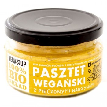 VegaUp | Pasztet wegański z pieczonymi warzywami BIO 190g