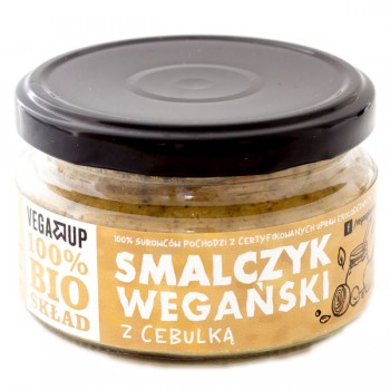 VegaUp | Smalczyk wegański z cebulką BIO 200g