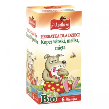 Apotheke | Herbatka dla dzieci - na trawienie BIO 20 x 1,5g