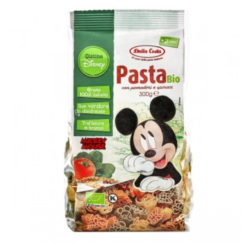 Dalla Costa | Makaron (semolinowy trójkolorowy) disney mickey BIO 300g