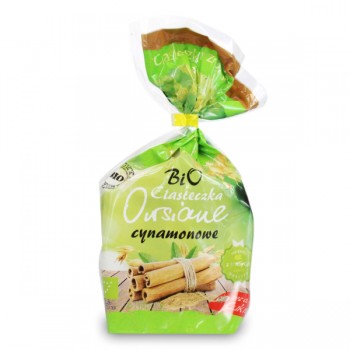 Bio Ania | Ciasteczka owsiane cynamonowe bez dodatku cukrów BIO 150g