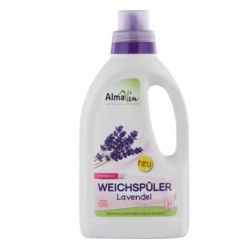 Almawin | Płyn do płukania i zmiękczania tkanin lawendowy ECO 750ml