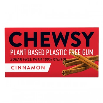 Chewsy | Guma do żucia cynamonowa z ksylitolem 15g