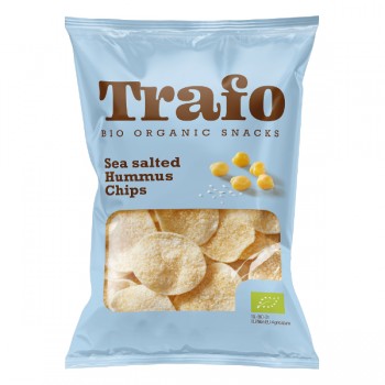 Trafo | Chipsy z ciecierzycy z solą morską bezglutenowe BIO 75g