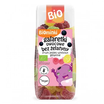 Biominki | Galaretki owocowe bez żelatyny BIO 100g