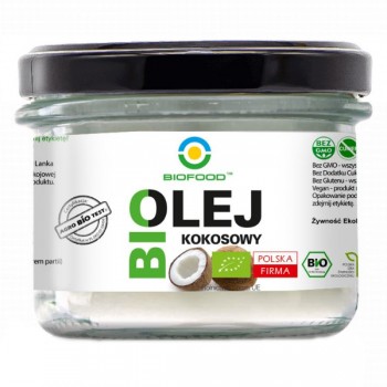Bio Food | Olej kokosowy bezwonny BIO 180ml