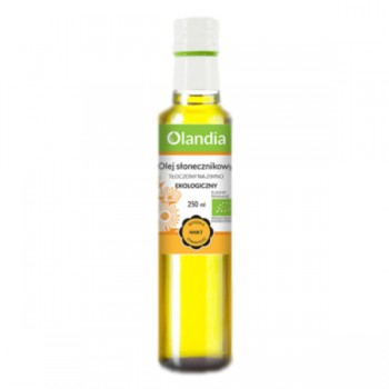 Olandia | Olej słonecznikowy tłoczony na zimno BIO 250ml