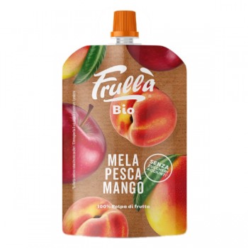 Natura Nuova | Przecier jabłkowy z mango i brzoskwinią BIO 100g