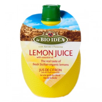 La Bio Idea | Sok z cytryny z olejkiem cytrynowym BIO 200ml