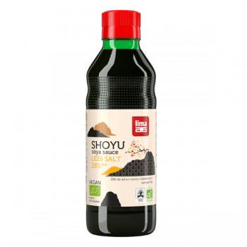 Lima | Sos sojowy shoyu mniej soli BIO 250ml