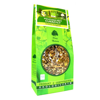 Dary Natury | Herbatka polecana przy cukrzycy BIO 150g