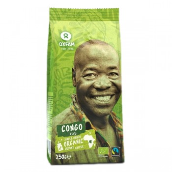 Oxfam | Kawa mielona arabica z okolic jeziora kivu fair tade BIO 250g