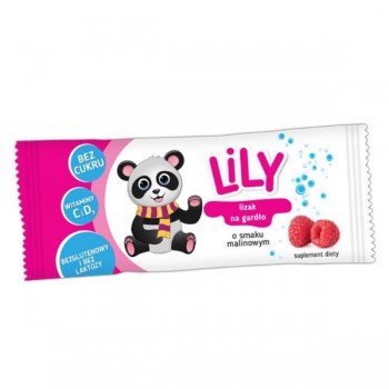 Lily | Lizak z witaminami na kaszel i na ból gardła 8g