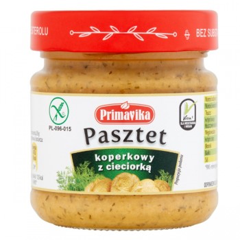 Primavika | Pasztet koperkowy z cieciorką 160g