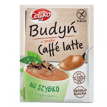Celiko | Bezglutenowy budyń na szybko Caffe latte 37g