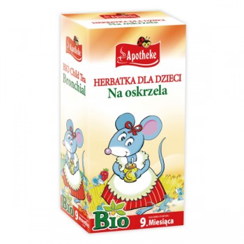 Apotheke | Herbatka dla dzieci - na oskrzela BIO (20x1,5G) 30g