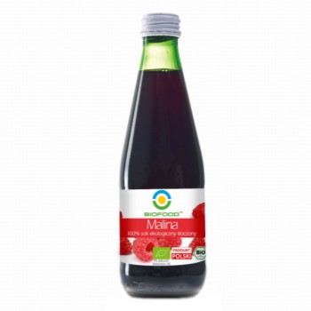 Bio Food | Sok malinowy NFC bezglutenowy BIO 300ml