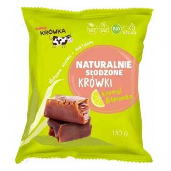 Me Gusto | Krówki słodzone Agawą & Daktylem + limonka B/C BIO 150g