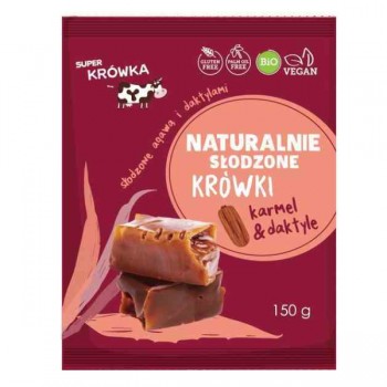 Me Gusto | Krówki słodzone Agawą & Daktylem B/C BIO 150g