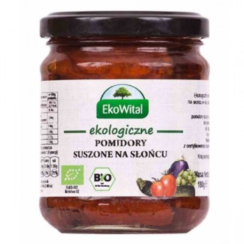 EkoWital | Pomidory suszone na słońcu w oleju BIO 180g