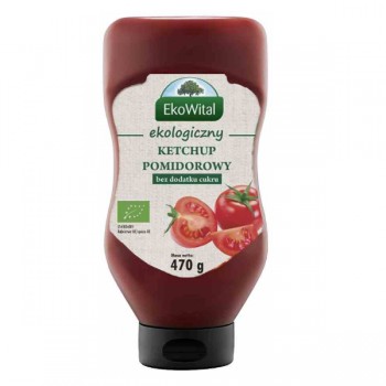 EkoWital | Ketchup bez dodatku cukru BIO 470g