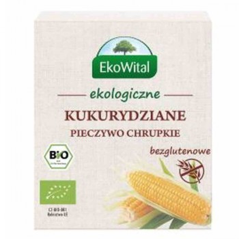 EkoWital | Pieczywo chrupkie kukurydziane bezglutenowe BIO 100g